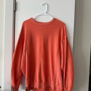 aerie cotton crewneck sweatshirt
